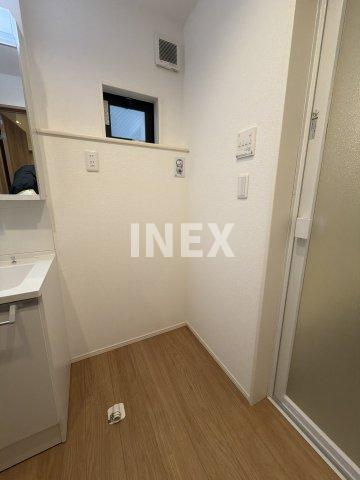 横浜市港北区大倉山６丁目の一戸建ての洗面所