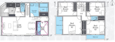 【省エネ性能ラベル】 | 綾瀬市小園南1期 新築戸建 全1棟