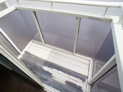 【バルコニー】 | 桜ハイツA | 日当たり良好です。