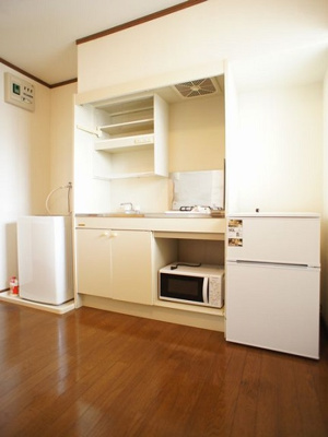 【その他】 | 桜ハイツA | 冷蔵庫があります。