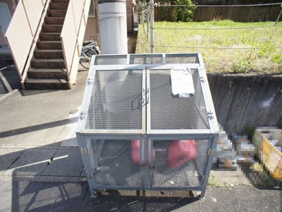 【その他共用部分】 | 桜ハイツA | 敷地内ゴミステーションがあります。