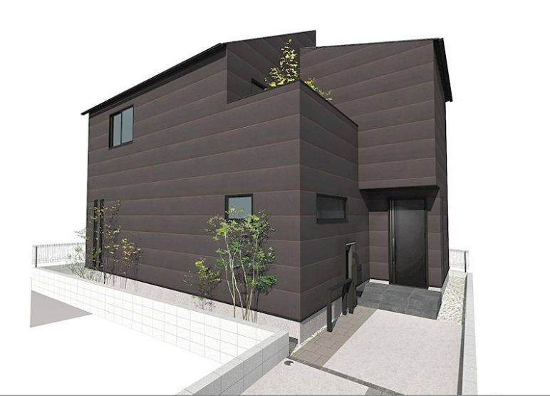 桜谷町 2号地 新築戸建の完成予想図|12月上旬完成予定