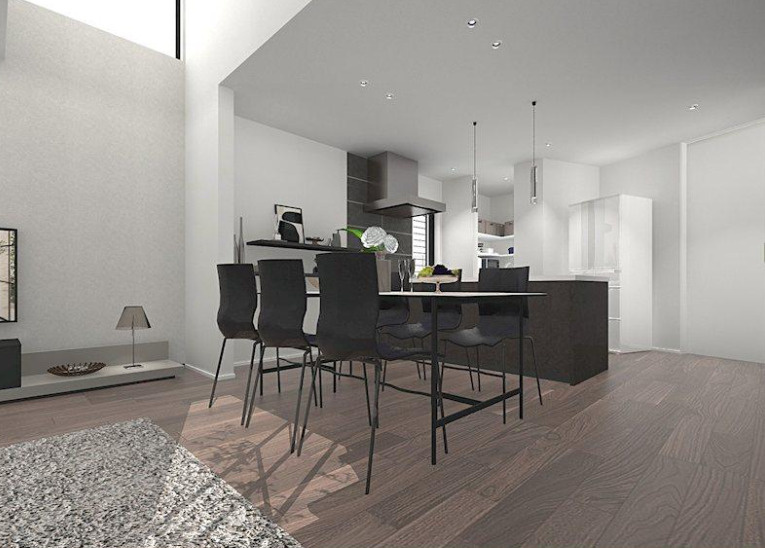 桜谷町 2号地 新築戸建の完成予想図|完成イメージパース