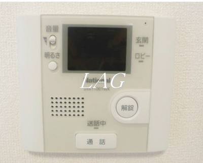 【セキュリティ】 | リヴァージュ大森 | モニター付きインターホンです。