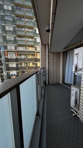 グランスイート白金高輪のバルコニー|陽当たり良好なバルコニーです