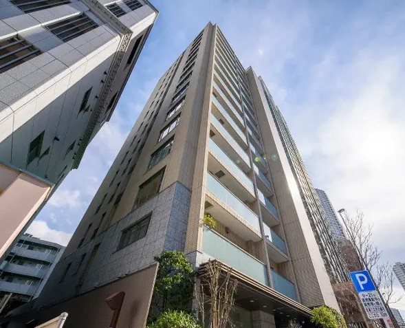 グランスイート白金高輪の外観パース|外観パースです