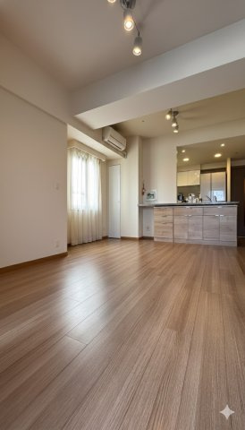 グランスイート白金高輪の居間・リビング|ゆったり過ごせるリビングです
*AIにて家具・家電を消しております。