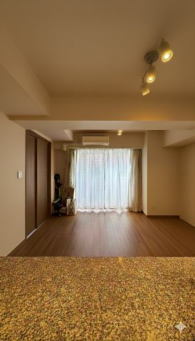 グランスイート白金高輪の居間・リビング|使いやすい居間です
*AIにて家具・家電を消しております。