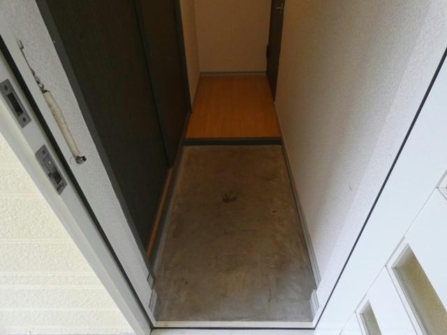 サンエイトの玄関