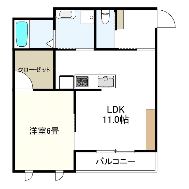 Rosa carrot⁺　～ローサキャロット～の間取り
