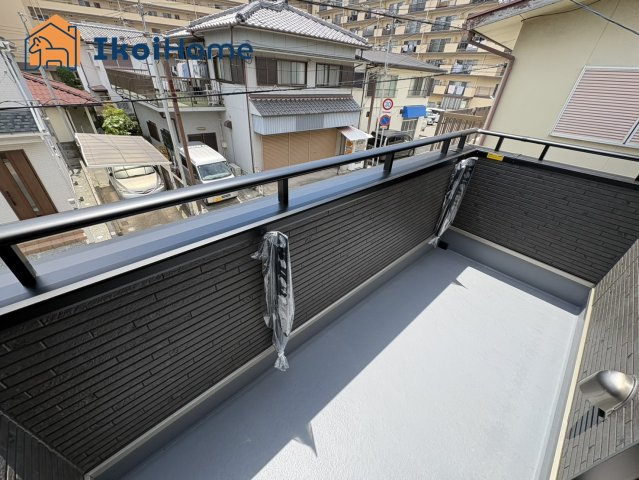神戸市西区枝吉1丁目　新築戸建のバルコニー|【ホームページに現地動画掲載中】●年中無休：当日予約可●バルコニー広く沢山洗濯物が干せます！