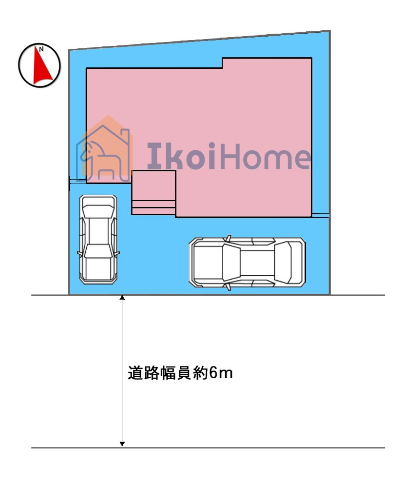 神戸市西区枝吉1丁目　新築戸建の駐車場|【ホームページに現地動画掲載中】●年中無休：当日予約可●駐車場は2台になります。自転車バイクも可！