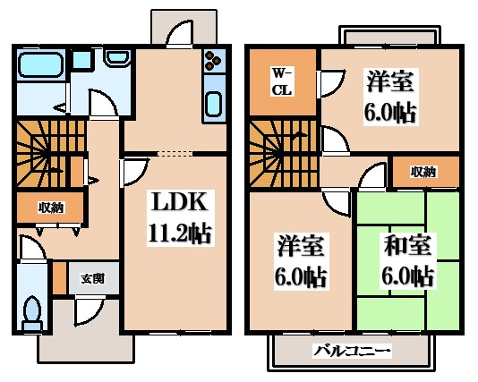 【間取り】 | クレスト田原台