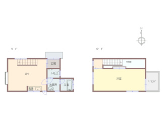【間取り】 | 多可郡多可町加美区丹治　戸建て