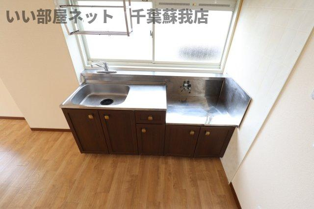ヴェルメゾンおゆみ野　Ｃのキッチン|キッチンでお料理をお楽しみください