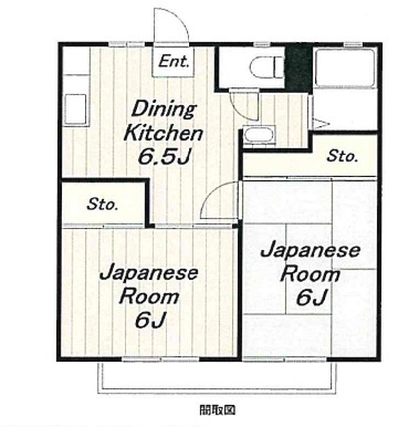 清山荘の間取り
