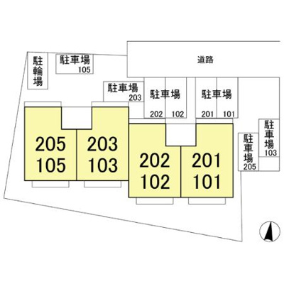 【区画図】 | ジュネス多摩平