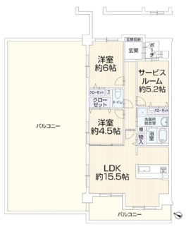【間取り】 | ネオハイツ西明石