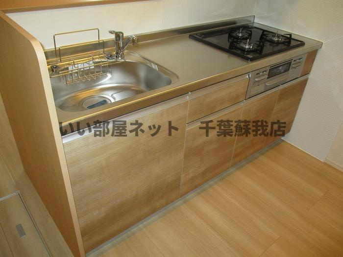 シルク　レジデンスのキッチン|きれいなキッチンです