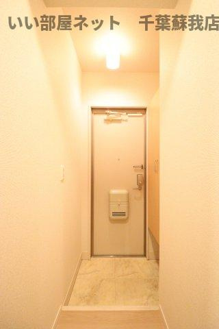 シルク　レジデンスの玄関|明るい玄関です