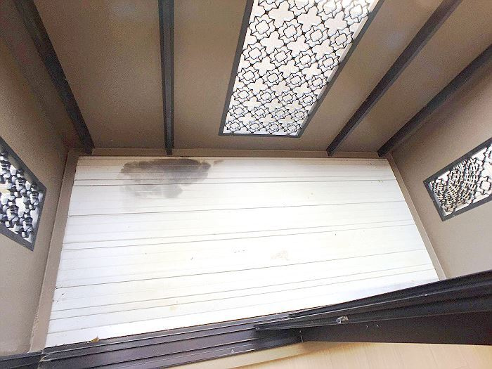 タウンコート参番館のバルコニー