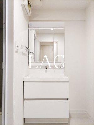 【洗面所】 | グローリオシェルト東京八丁堀 | 洗面台です。