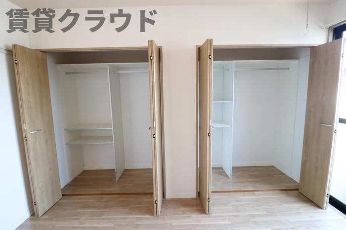 ロイヤル・スクエア　Ｂの収納|大きなものも収納できそうです