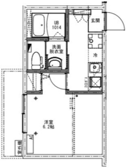 ケイアイレジデンス西所沢2の間取り