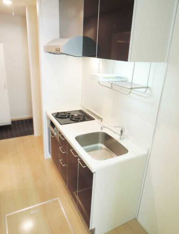 オアシス丘の上　駅近　角部屋　オートロックのキッチン