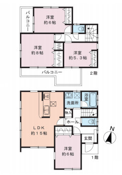伊奈町内宿台1丁目　中古一戸建て