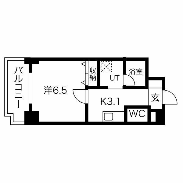 GROOVE平野の間取り