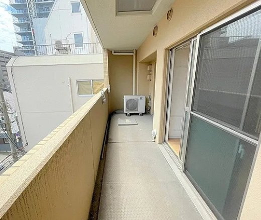 Villa淀川のバルコニー