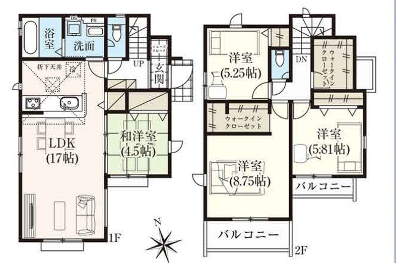 GRAFARE　狭山市柏原21期　全5棟　