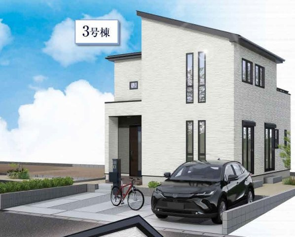 GRAFARE　狭山市柏原21期　全5棟　の外観パース
