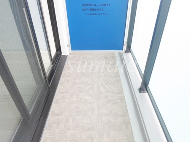 Ｌａ　Ｄｏｕｃｅｕｒ赤羽のバルコニー|バルコニーです。