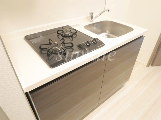 Ｌａ　Ｄｏｕｃｅｕｒ赤羽のキッチン|2口ガスコンロ完備☆