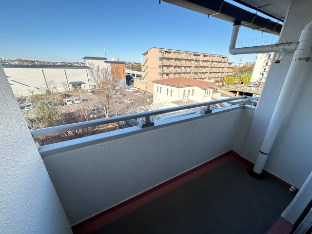 エクセルハイツ第2学園前のバルコニー