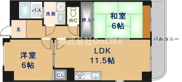 【間取り】 | 御勝山南パークトリム