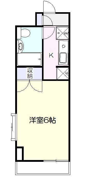 グリーンハイツ麻生の間取り