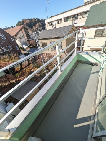 グリーンハイツ麻生のバルコニー