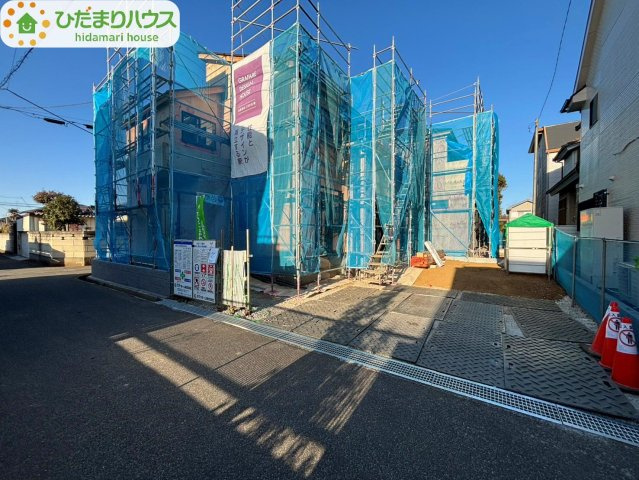 野田市野田4期　新築戸建　1号棟の外観|2025.12(^^)/現地写真です！