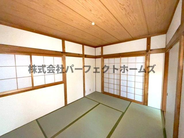 池田3丁目戸建　賃貸の和室|和室、ちょっとしたくつろぎスペースにいかがでしょうか