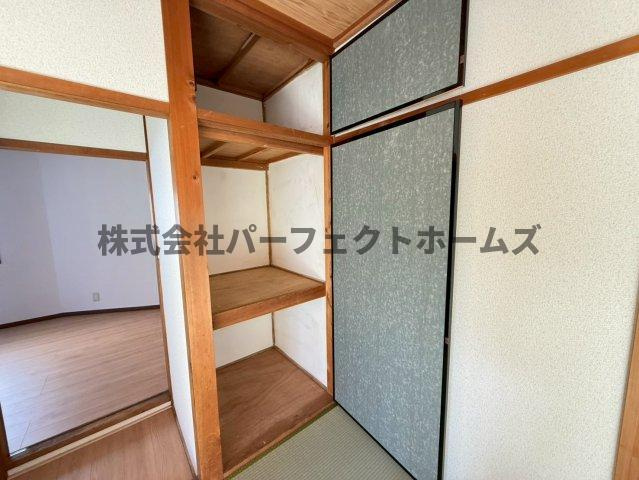 池田3丁目戸建　賃貸の収納|専用の収納スペースです