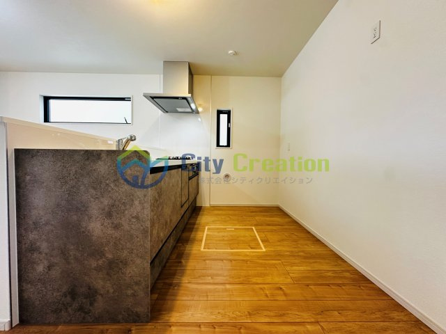 秦野市尾尻2期　新築一戸建て　1号棟のキッチン