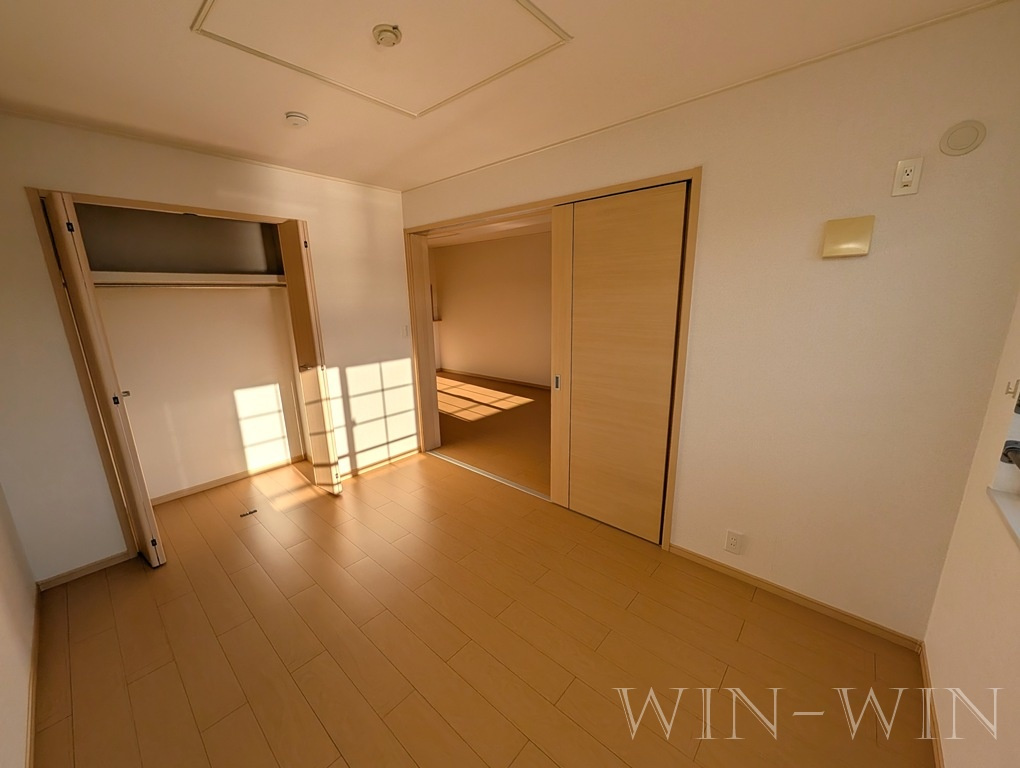 エアリースクエア Ⅱの寝室