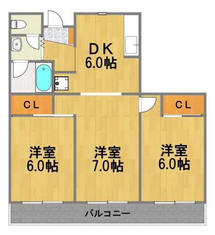 【間取り】 | ジーライズ北田園