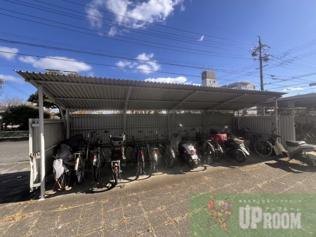 松河戸住宅のバルコニー