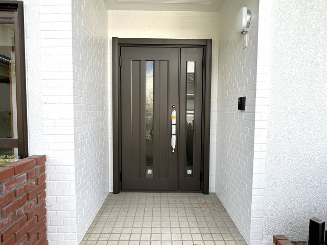 塩川　中古住宅の玄関