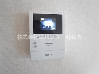 【セキュリティ】 | クレアールB | モニター付きインターホンです