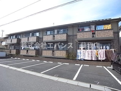 【駐車場】 | クレアールB | カースペースがあります